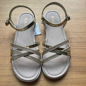*NWTS* Children’s Place gold sandals
